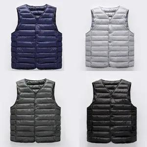 데일리 남녀 공용 패딩 룩 경량 출근 조끼 베스트 간절기 외투 남자 여자 여성 점퍼 겨울