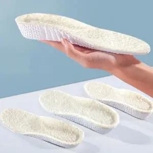 [골드스마일]겨울 폭신폭신 컴포트쿠션 스포츠 양털 키높이 가벼운 깔창