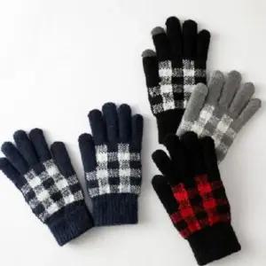 여성 남녀공용 터치 니트 장갑 커플 여자 기모 겨울 (WFKWI5B)