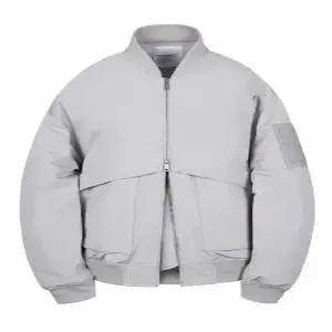 코드그라피 codegraphy 패딩 Ver. 2-WAY 유틸리티 MA-1 자켓그레이