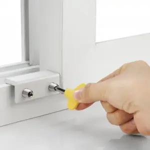 창문 잠금장치 자취방 원룸 보안 스토퍼 샤시 오픈방지 세이프가드 고정장치