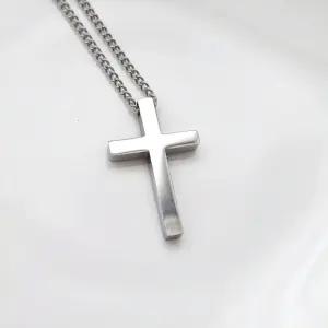 써지컬 패션 크로스목걸이 목걸이 우정 남녀공용 십자가