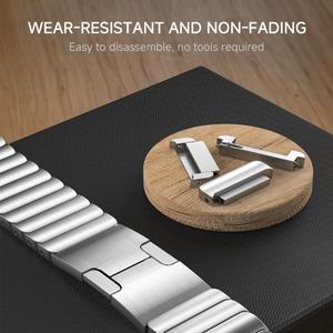 갤럭시 워치 8/8 클래식 46mm용 스테인리스 스틸 스트랩, 갤럭시 울트라 2025/7 47mm용 금속 밴드, 퀵 릴리즈 팔찌