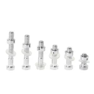 턴테이블 M25 헤드쉘 카트리지 알루미늄 합금 볼트 LP 레코드 플레이어용 나사