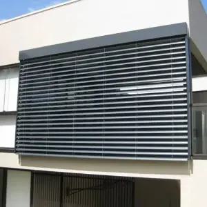 전동커튼 선 전동 외부 베네치안 블라인드 방수 와이드 알루미늄