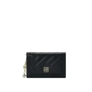 루이까또즈 루이까또즈 엘퀼팅 여성카드지갑 ST2QT08BL