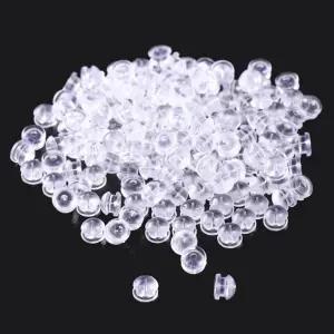 귀마개 귀걸이 햄버거 실리콘 플라스틱 뒷마개 200개 5mm 클러치