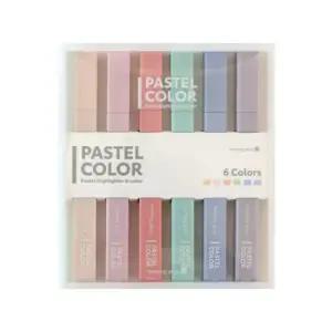 모닝글로리 5000 파스텔 형광펜 6색 세트