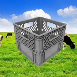 밀크 플라스틱 회색 다용도 우유상자 캠핑 우유박스