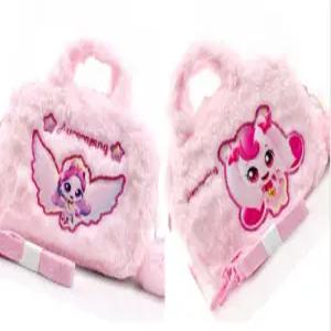 정품 슈팅스타 캐치 티니핑 오로라핑 하츄핑 털가방 FAKE FUR 크로스 핸드백 2670