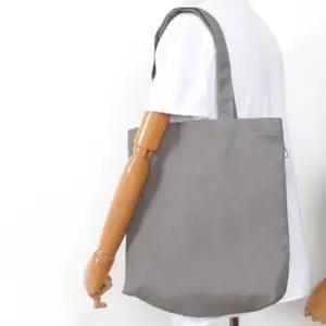 [라일리] Rly 캔버스 숄더 무지 가방 가을 캔버스백 그레이  43285912)