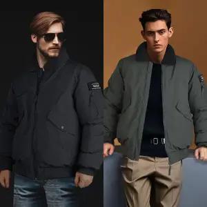 [하프클럽/쟌피엘]버팔로 알파크루 항공패딩점퍼 바람막이자켓 작업복