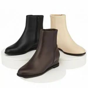 엘르 여성 소가죽스판앵클부츠_3종 택1 HWEB2W02FG 695630