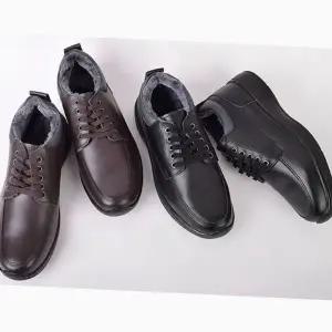 남자 남성 겨울 방한화 캐주얼 남성 겨울 신발 소가죽 로우컷