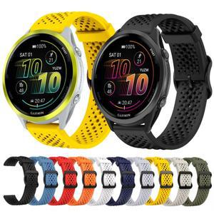 가민 호환 포러너 570 47mm 265 255 M 시계 스트랩용 22mm 밴드 베누 3/비보액티브 4 실리콘 스포츠  팔찌