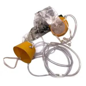 비행기 산소 마스크 실습 교육 승무원 기내 훈련 키트