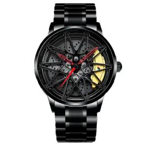 BMW 시계 [세금포함] [정품] 스테인레스 스틸 Men Wheel M3 쿼츠 방수 클래식 손목시계 명품시계 패션시계