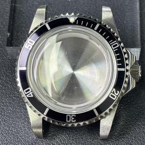 39mm NH35 케이스 레트로 서브마리너 NH35 NH36 NH34 무브먼트 시계 액세서리용 빈티지 레트로 돔 글래스