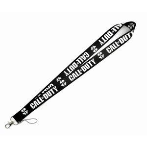 디즈니 CALL OF DUTY 키 체인 매는 밧줄 ID 카드 배지 홀더 넥 스트랩 교수형 로프 모바일 액세서리