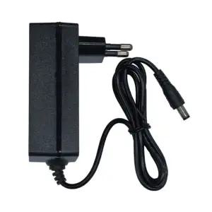 12V 4A 어댑터 벽걸이형 DC 직류전원장치 48W 블랙 모니터 전원 공급