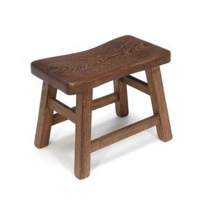 고재스툴 원목 낮은 의 운드 낮은의자 보조 빈티지 소품진열대 카페 레트로