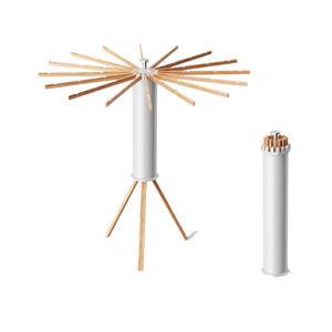 빨래건조대 원통형 원룸 베란다 소형 3중 공간 화이트로그 접이식 기숙사 세탁실 속옷 문어