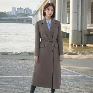 [케네스레이디][BYLYNN]페리스타 울 캐시미어 핸드메이드 코트 EHHCOK0200