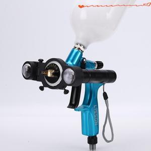 스프레이건 라이트 페인트 USB 리튬 배터리 충전식 듀얼 전구 탐조등