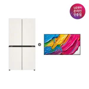LG 디오스 오브제컬렉션 매직스페이스 냉장고 + LG QNED AI TV (T875MEE111 + 75QNED75AEA)