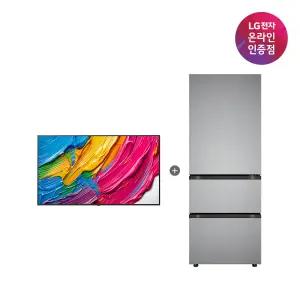 LG QNED AI TV + LG 디오스 오브제컬렉션 김치톡톡 (75QNED75AEA + Z330MPSF11)