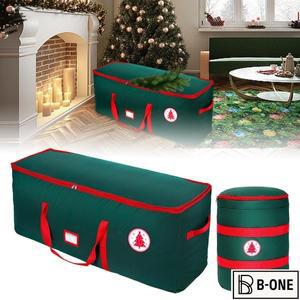 휴대용 지퍼가 달린 방수 크리스마스 보관 가방, 파티 액세서리, 코스튬 소품, 축제 장식