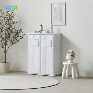 펀펀 슬림형 재활용 분리수거함 2칸