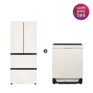 LG 디오스 오브제컬렉션 김치톡톡 + LG 디오스 식기세척기 (Z408MEEF23 + DUE6BGL1E)