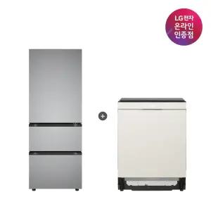 LG 디오스 오브제컬렉션 김치톡톡 + LG 디오스 식기세척기 (Z330MPSF11 + DUE6BGL1E)