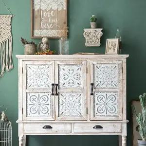 자개장 엔틱가구 약장 원목 나비장 서랍장 정리함