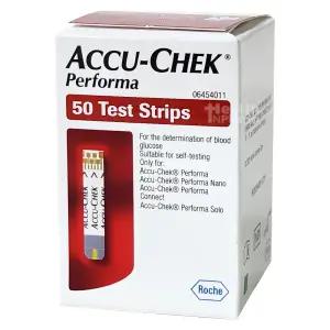 아큐첵 퍼포마 혈당측정 검사지 50매(소비기한 : 26.06.30까지)/스트립지/혈당검사지