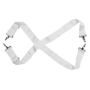 COOLHIYA 조절 가능한 나일론 스네어 드럼 스트랩 벨트 더블 숄더 슬링 두꺼운 넓은 마칭 하네스 편안한 타악기 휴대용