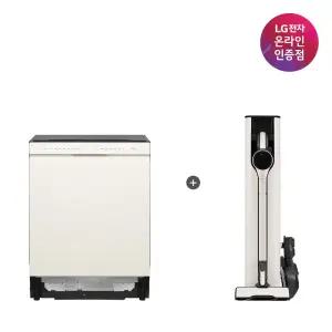 LG 디오스 오브제컬렉션 식기세척기 + LG 코드제로 A9S (DUE5BGL1E + AX948BWE)