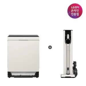 LG 디오스 오브제컬렉션 식기세척기 + LG 코드제로 A9S (DUE6BGL1E + AX948BWE)