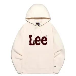 [LEE] 부클 트위치 로고 기모 후드 티셔츠 공용 B1 LE2504HD05 CM NA GR