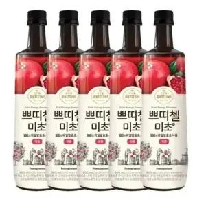 쁘띠첼 미초 석류 900ml 5개
