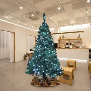 150cm 풍성한 스카치 트리 + 100구 LED 백색전구포함
