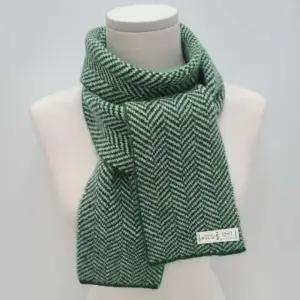 [애슬릿] 겨울 목도리 여성 남성 커플 울 니트 롱 타이 머플러