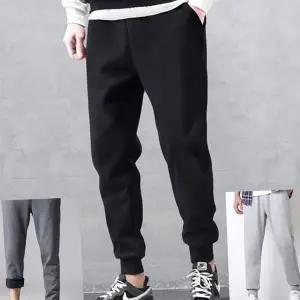 남성 조거 팬츠 일자 밴딩 겨울 남성 기모 바지 스판 트레이닝 데일리 안감