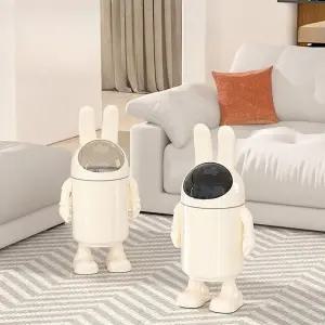 티류으스 우주 토끼 곰돌이 휴지통 독특한디자인 뚜껑휴지통 ZA