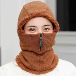 집업 넥워머 모자 목 토시 방한 겨울