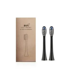 클린이소프트 전용 프리미엄 리필 칫솔모 2P 블랙