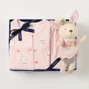 [롯데백화점]압소바 투비내의+애착인형세트 (A1A10387SET) (압소바임신출산백일돌선물)