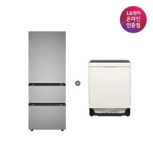 LG 디오스 오브제컬렉션 김치톡톡 + LG 디오스 식기세척기 (Z330MPSF11 + DUE5BGL1E)