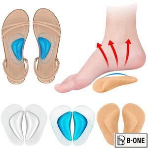 신발용 실리콘 정형외과 깔창 여성 발 OX 플레이트 플랫 풋 교정기 쿠션 높은 아치 지지대